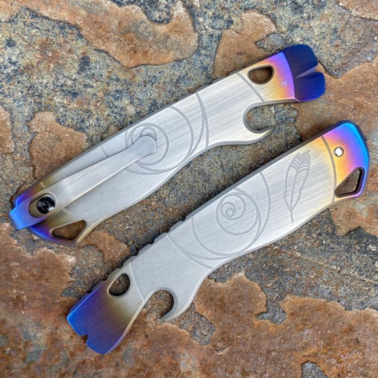 All Access Pass v2ax Prybar "Ti Fighter" BladeShow 2024 Edition